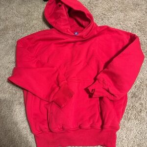 Yeezy gap red hoodie